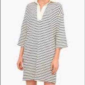 Tuckernuck Navy Striped Knit Polo dress